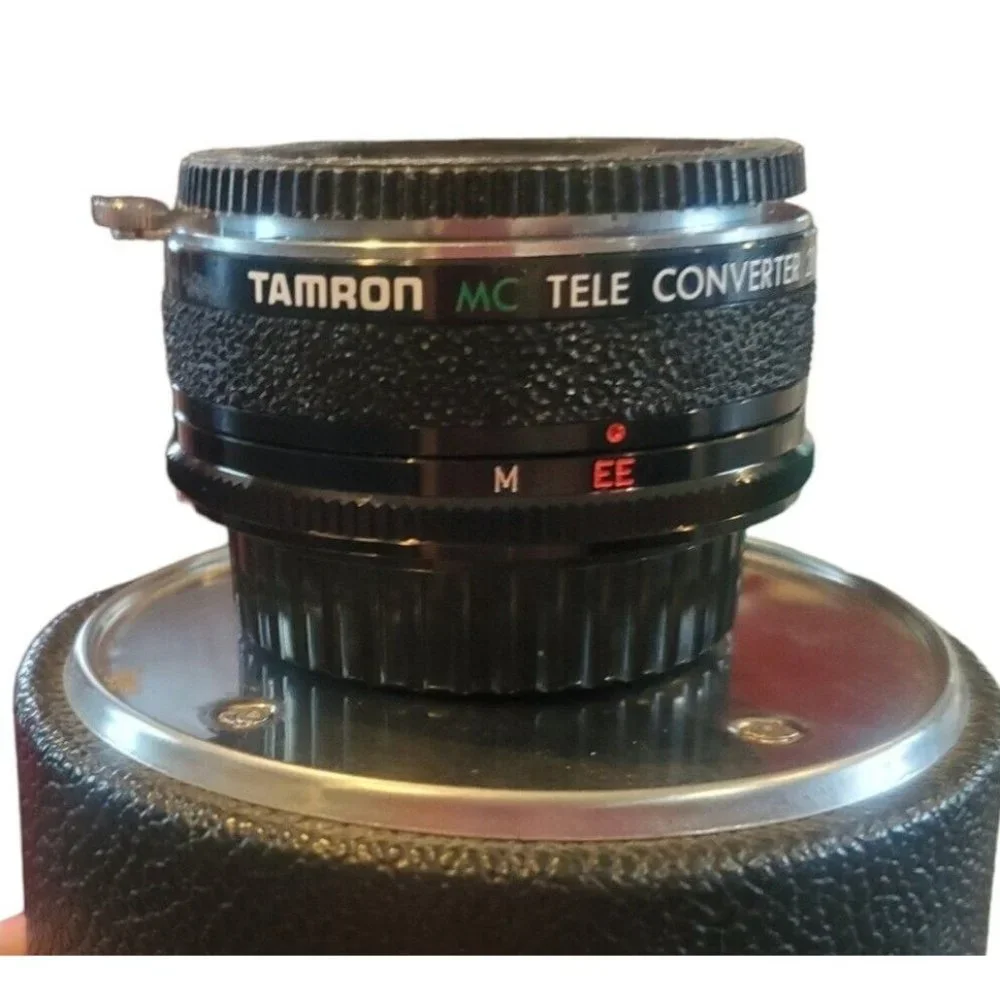 Tamron MC Tele Converter 2X For Konica Japan With Case Vintage
